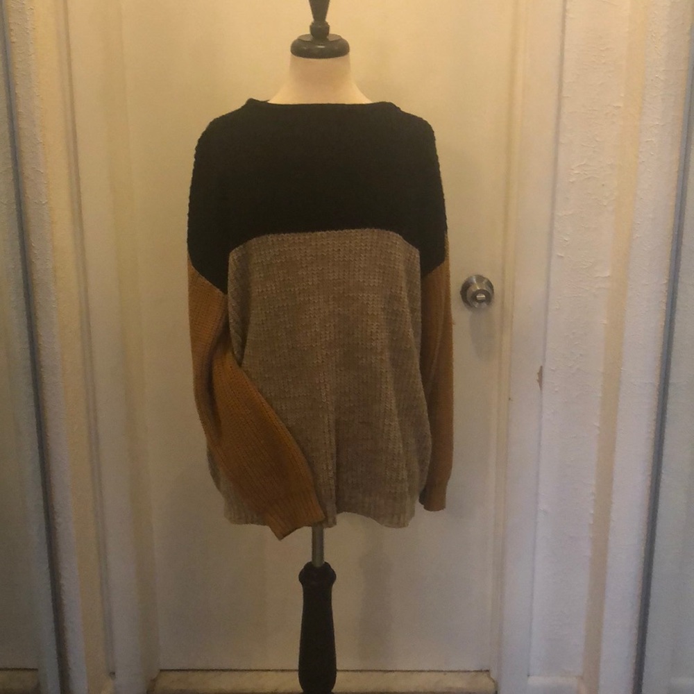 Color block Fall/Winter Sweater!